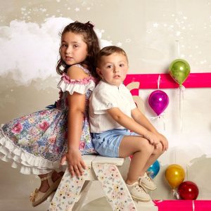 Sesión de fotos cumpleaños bebe en estudio murcia